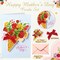 Mother’s Day Card Making Kit – 12 Pack 3D Flower Bouquet Greeting Cards with Envelopes, Stickers & Ribbons, Handmade DIY Cards for Mom, Wife, Daughter & Friends
